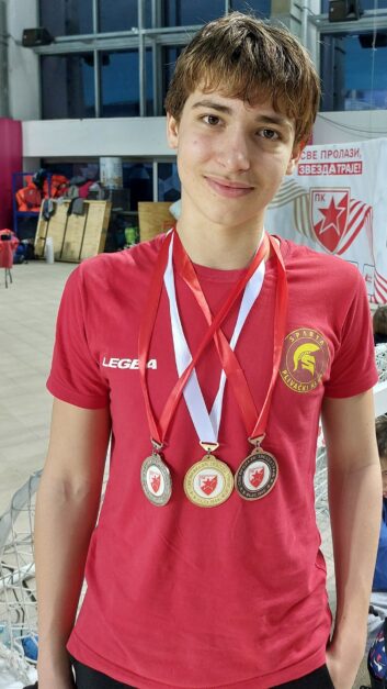 Mihajlo Lazić - Plivački miting Sve prolazi Zvezda traje 2024