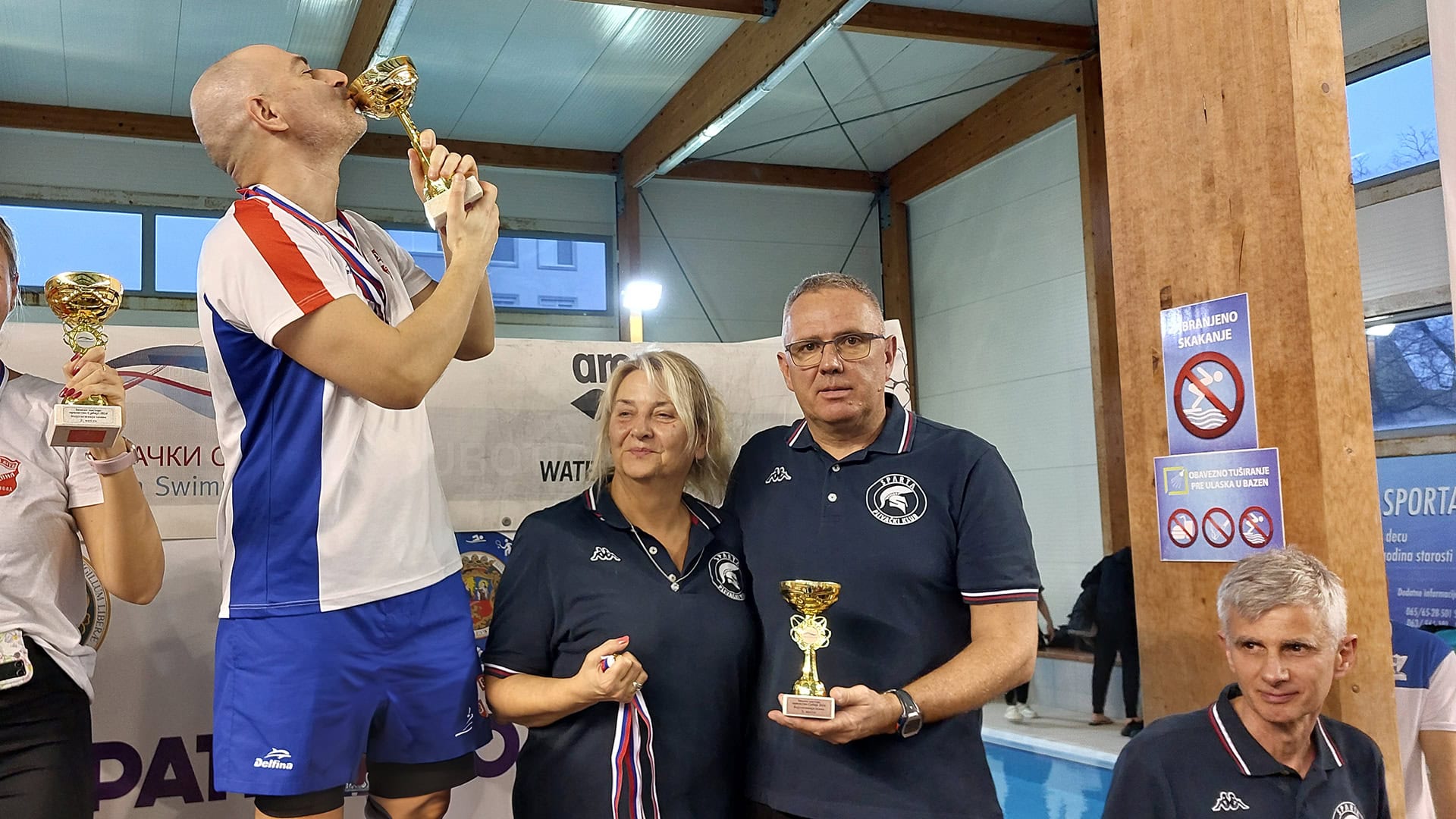 PK Sparta 3. mesto ekipno - Zimsko Masters Prvenstvo Srbije 2024.