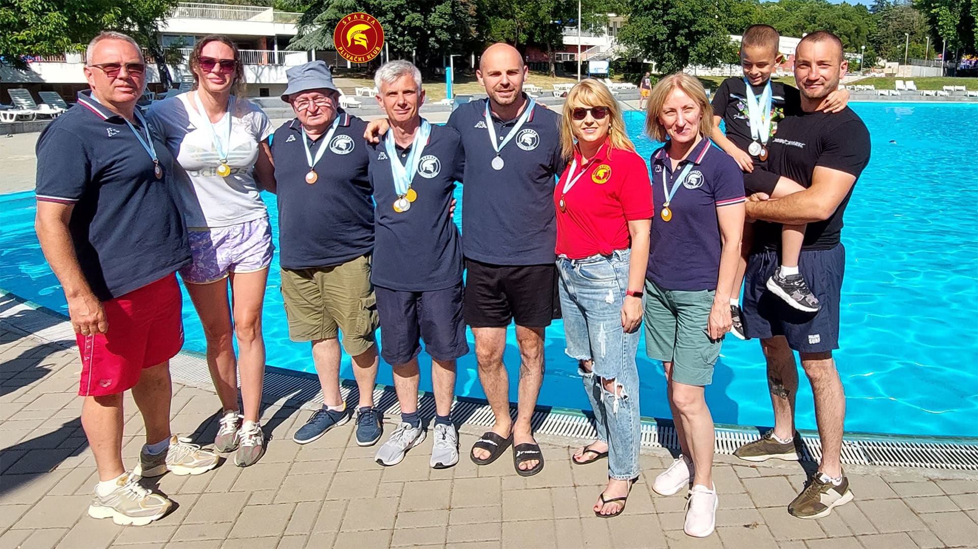 Plivački klub Sparta Pančevo EKIPA - Letnje Masters Prvenstvo Srbije 2025