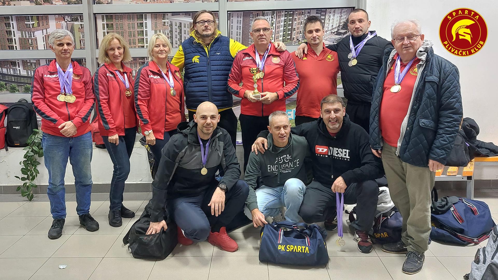 Zimsko Masters Prvenstvo Srbije 2023. ekipa PK Sparta